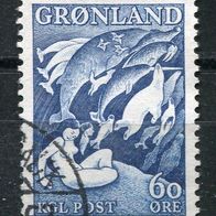 DGo 0023 Grönland 39 b o gestempelt 1,00 M€