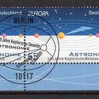 BRD / Bund 2009 Europa: Astronomie Paar MiNr. 2732 ESST Berlin ER