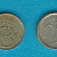 Belgien 25 Centimes 1969 Belgie.