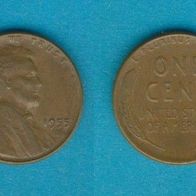 USA 1 Cent 1955