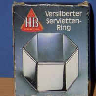 HB Serviettenhalter versilbert (Einzelstück)