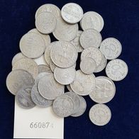 Deutschland Reichsmünzen Weimarer Republik ca. 36 Stück Kleinmünzen s. Original-Scan