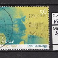 BRD / Bund 2002 125. Geburtstag von Hermann Hesse MiNr. 2270 Vollstempel