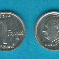 Belgien 1 Frank 1994 Belgie