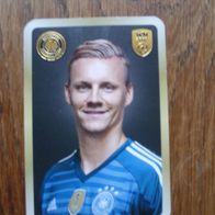Ferrero DFB Team Cards WM 2018, Bernd Leno