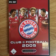 PC Spiel FC Bayern München Club Football 2005