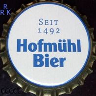 Hofmühl Hell Bier Brauerei Kronkorken Kronenkorken aus Eichstätt in neu und unbenutzt