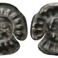 Mittelalter Deutschland Silber Pfennig 0,37 g., o.J. Original Scan