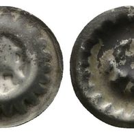 Mittelalter Deutschland Silber Hohl-Pfennig 0,43 g., o.J. Original Scan