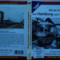 dvd Ek Mit der Eisenbahn von Hamburg nach Berlin , 1 Scheibe
