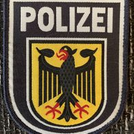 Abzeichen Patch Bundespolizei aktuell Stoff mit Klett