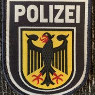 Abzeichen Patch Bundespolizei aktuell Stoff mit Klett