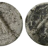 Ausland Niederlande ? Kleinmünze 1739 s. Original-Scan, schöne Erhaltung