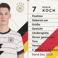 Nr. 7 " Robin Koch " Rewe EM 2020