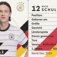 Nr. 12 " Nico Schulz " Rewe EM 2020