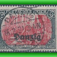 Danzig MiNr. 15 B gestempelt (3679 a/ T)