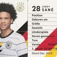 Nr. 28 " Leroy Sané " Rewe EM 2020