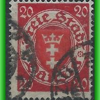 Danzig MiNr. 196 gestempelt (3646 b/ T)