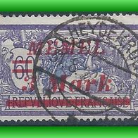 Memel MiNr. 37 b gestempelt (3178 b/ T)