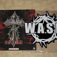 W.A.S.P.- Scream/ 12" Picture Shape Vinyl Disc LP 2018 NOTVD