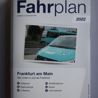 Fahrplanheft 1 des RMV (Rhein-Main-Verkehrsverbund), gültig ab 12.12.2021