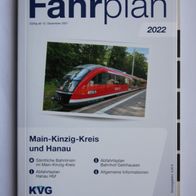 Fahrplanheft 9A des RMV (Rhein-Main-Verkehrsverbund), gültig ab 12.12.2021