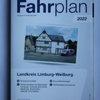 Fahrplanheft 13 des RMV (Rhein-Main-Verkehrsverbund), gültig ab 12.12.2021