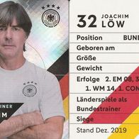 Nr. 32 " Joachim Löw " Rewe EM 2020 Glitzer