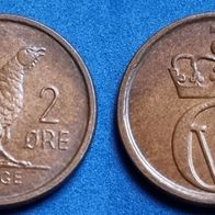 14054(1) 2 Öre (Norwegen) 1958 in vz-unc .............. von * * * Berlin-coins * * *