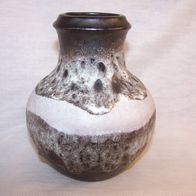 Carstens Tönnieshof - FAT Lava Keramik Vase, Modell-Nr.- 7854 15, 60er * **