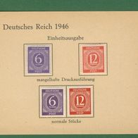 Deutsches Reich Deutsche Post 1946 Gemeinschaftsausgaben Einheitsausgabe (67)