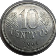 Brasilien 10 Centavos 1994 ## Kof1