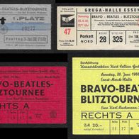 Beatles Autogramme, Konzert Tickets, Programm Hefte, Fotos mit Negativen
