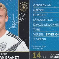 Nr. 14 " Julian Brandt " Rewe EM 2018