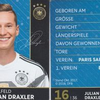 Nr. 16 " Julian Draxler " Rewe EM 2018