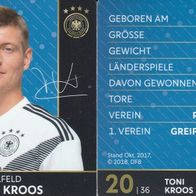Nr. 20 " Toni Kroos " Rewe EM 2018