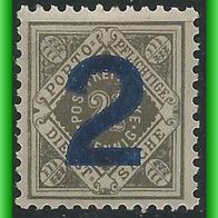 Württemberg MiNr. 133 ungebraucht (3272 b/ T)