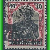 Saargebiet MiNr. 37 gestempelt (3322 b/ T)