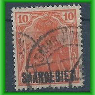 Saargebiet MiNr. 45 gestempelt (3340 a/ T)