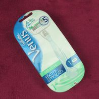 NEU: Gillette Venus 5 sensitiv extra smooth Rasierer inkl. 1 Klinge Skin Elixir