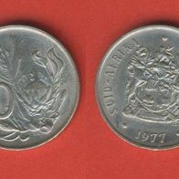 Südafrika 20 Cents 1977