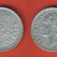 Frankreich 5 Francs 1949
