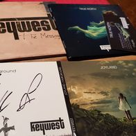 KeyWest -4 CDs (Joyland/ Fairground (signiert), The Message, True North(nur Download)