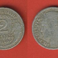 Frankreich 2 Francs 1949 B