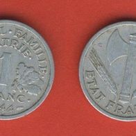 Frankreich 1 Franc 1944 C