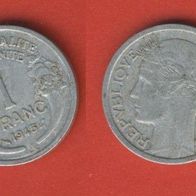 Frankreich 1 Franc 1945