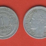 Frankreich 1 Franc 1947