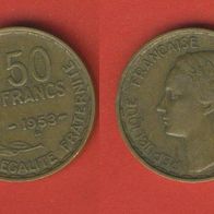 Frankreich 50 Francs 1953 B
