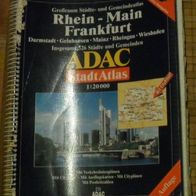 ADAC Stadtplan Großraum Rhein - Main - Frankfurt