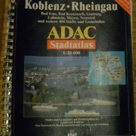 ADAC Stadtplan Großraum Koblenz - Rheingau